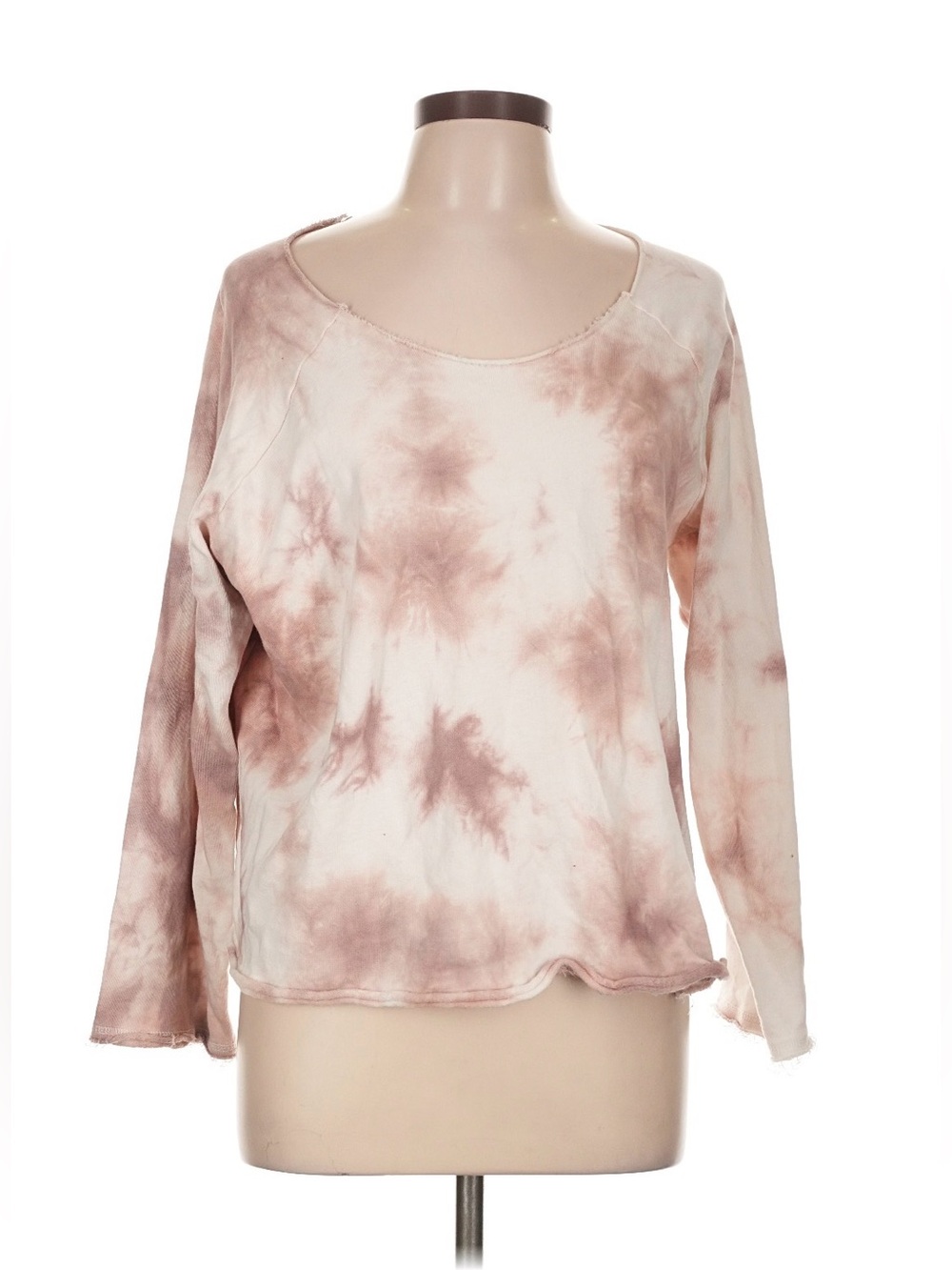 POL Mauve Tie Dye Sweatshirt